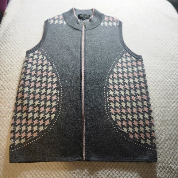 Gess Wool & Cashmere Sleeveless Sweater Vest – Size M - Picture 1 of 7